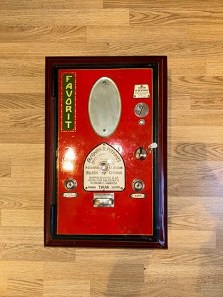 Máquina Autómata de Perfumes Vintage