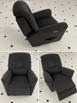 Sillón Relax Gris con Motor