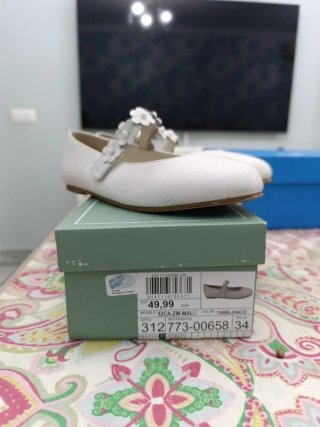 Zapatos de comunión Coco nut blancos