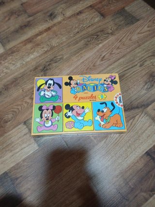 Set 4 Puzzles Disney Babies Educa