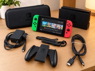 Nintendo Switch + juegos + accesorios