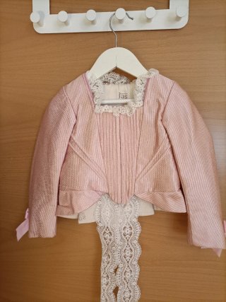 Corpiño de Fallera para Niña Rosa