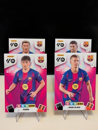 Lote 4 Cromos Panini FC Barcelona