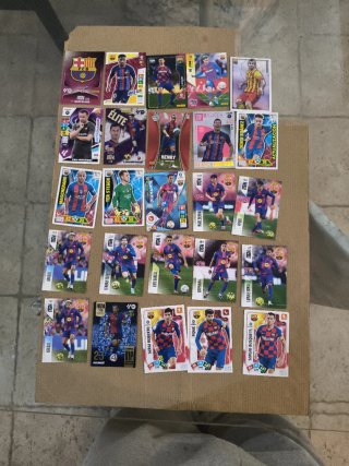 Lote de 23 Cromos del FC Barcelona