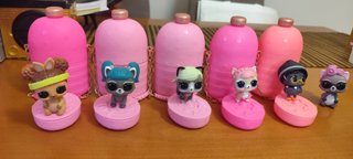 Set de 6 Muñecos Mascotas LOL