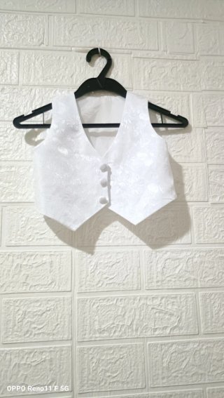 Chaleco Blanco Infantil