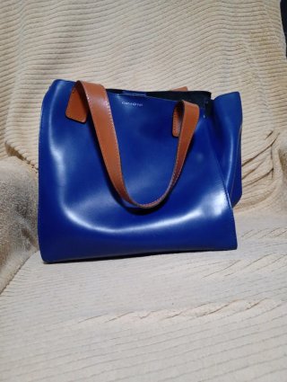 Bolso grande Dimoni azul