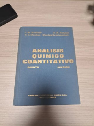 Análisis químico cuantitativo