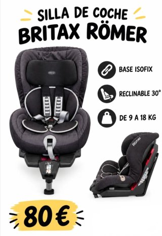 Silla de Coche Britax Römer con ISOFIX