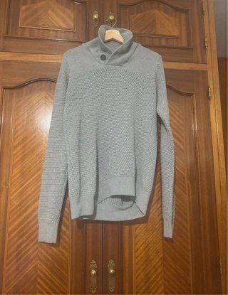 Jersey de punto gris