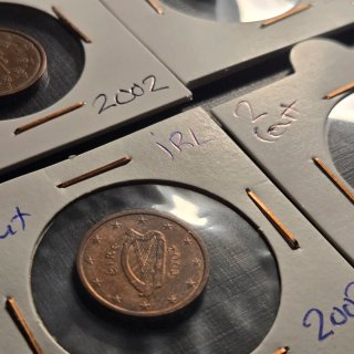 2610181918 Lote 4 moneda 2 cent euro VARIOS