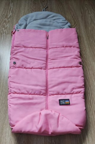 Saco para carrito de bebé rosa