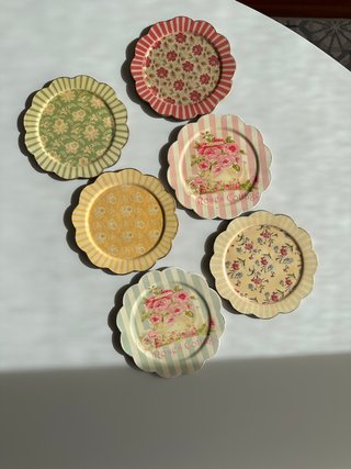 Set de 6 Posavasos Vintage Chic