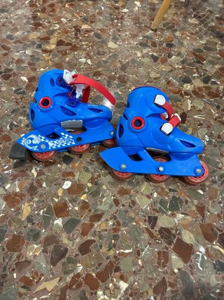 Patines Infantiles Oxelo26-28yprotecciones y bolsa