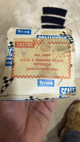 Scalextric Ref. 4400 - 6 Tramos Borde Interior