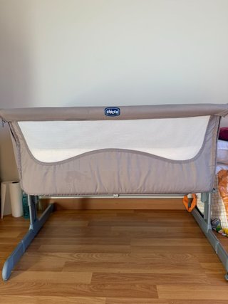 Minicuna Chicco Next2Me Gris