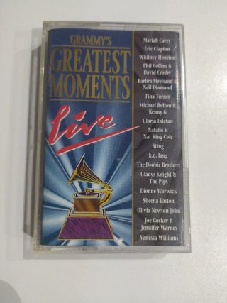 Casete Grammy's Greatest Moments Live