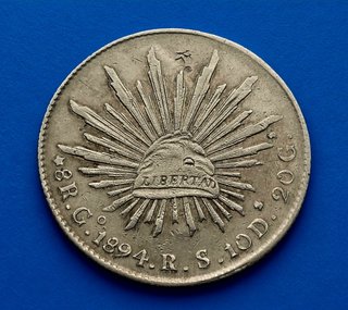 Moneda Antigua República Mexicana