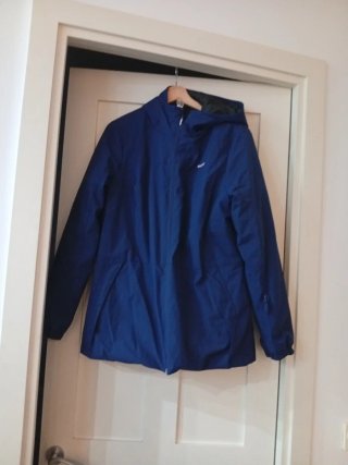 Chaqueta de esquí impermeable Wedze azul, Talla L