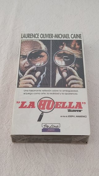 VHS La huella precintada 1972 Top Line Video