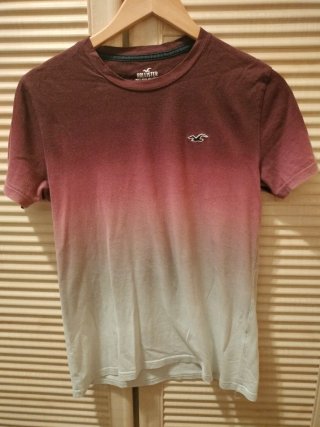 Camiseta Hollister Degradada Talla XS