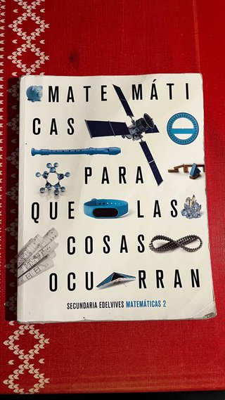 Matemáticas 2, Física y Química 2 y Lengua Castell