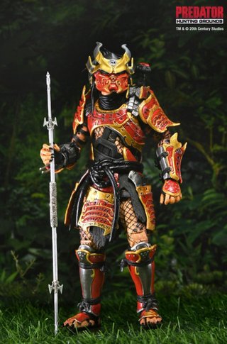 Figura Samurai Predator NECA Hunting Grounds