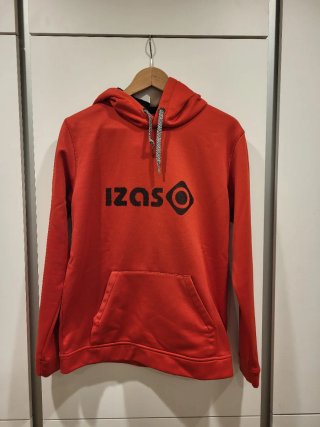 Sudadera con capucha IZAS roja