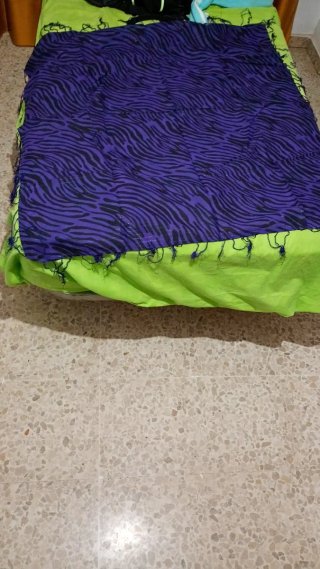 Pañuelo Estampado Azul