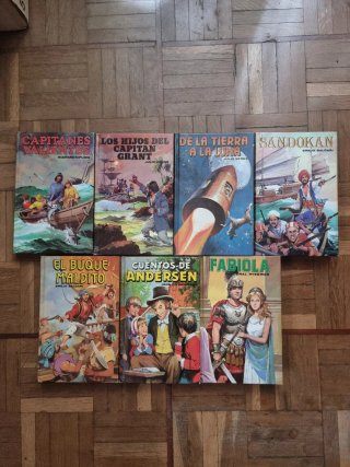 Lote 7 libros editors