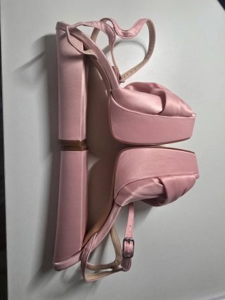 Zapatos de Plataforma Rosa