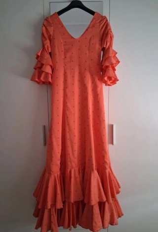 Traje de flamenca.