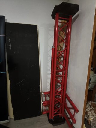 Truss de Iluminación Rojo