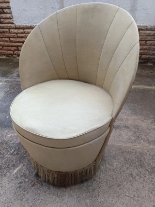 Set 2 Butacas Vintage Beige