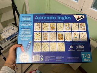 Juego Educativo Aprendo Inglés Diset