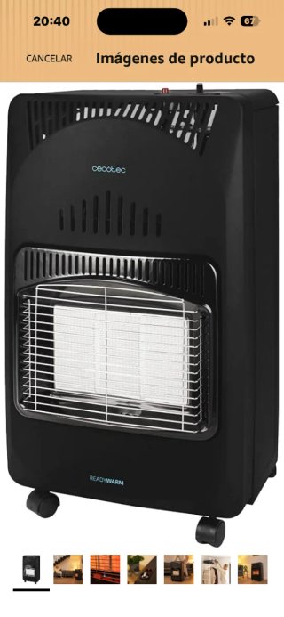 Estufa de Gas Cecotec ReadyWarm