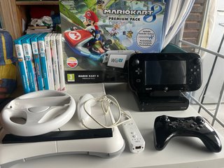 Nintendo Wii U Mario Kart 8 en caja + Mando Pro