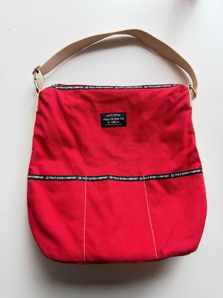 Bolso Bandolera Polo Jeans Co. Ralph Lauren Rojo