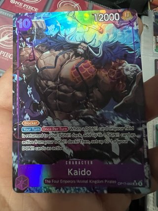 Carta One Piece Kaido OP17-062