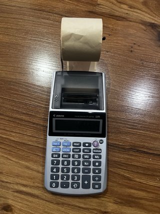 Calculadora con Impresora Canon P1-DTSC