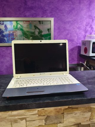 Portátil Packard Bell P7YS0 Blanco y Gris