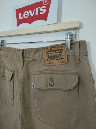 Pantaloni Levi's 481 Vintage Beige