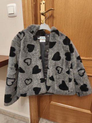 Chaquetón de pelo Mayoral Niña Talla 10