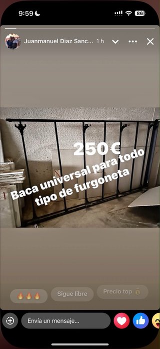 Baca Universal para Furgoneta