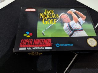 Jack Nicklaus Golf SNES PAL