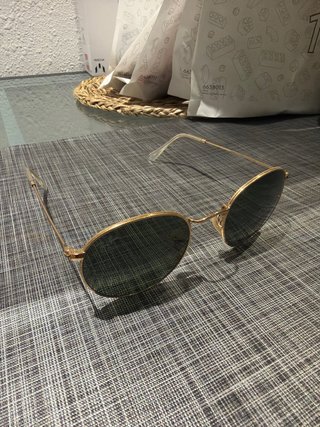 Gafas de sol Ray-Ban doradas