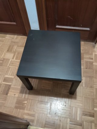 Mesa IKEA baja Negra