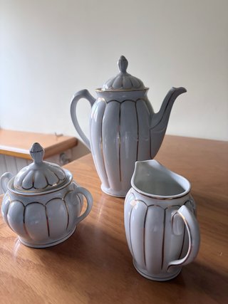 Antiguo Juego de café Santa Clara MHA años 60