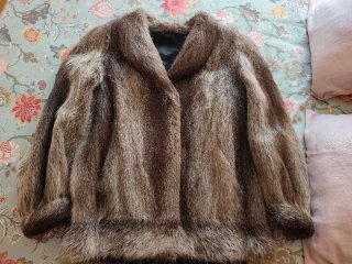 Cazadora Vintage de Pelo Natural