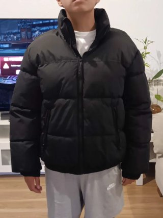 Cazadora Bershka Negra Talla S